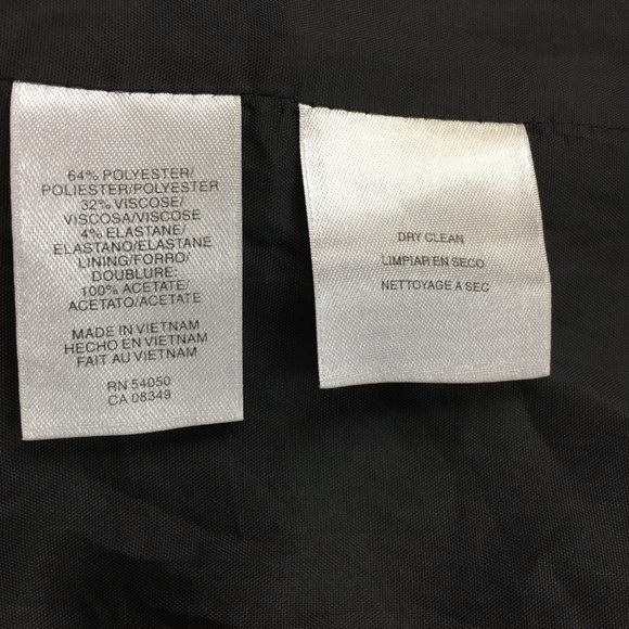 Anne Klein Black Size 10 Jacket/ Blazer - Picture 6 of 8